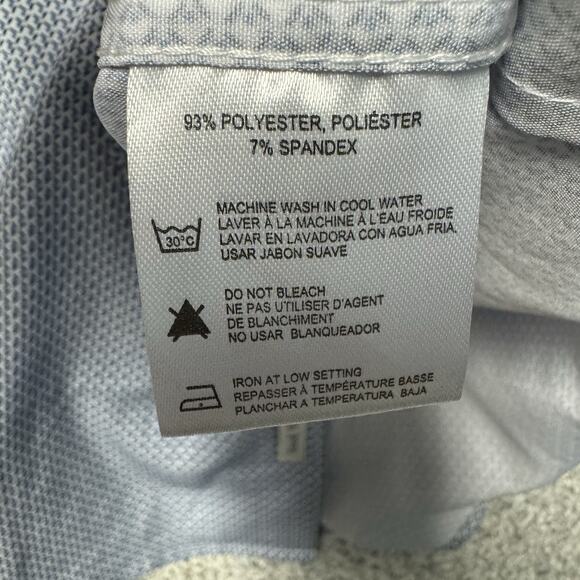 C-Lab NYC Slim Fit Dress Shirt Size Small Preppy Office Formal Comfort Stretch - Picture 7 of 12